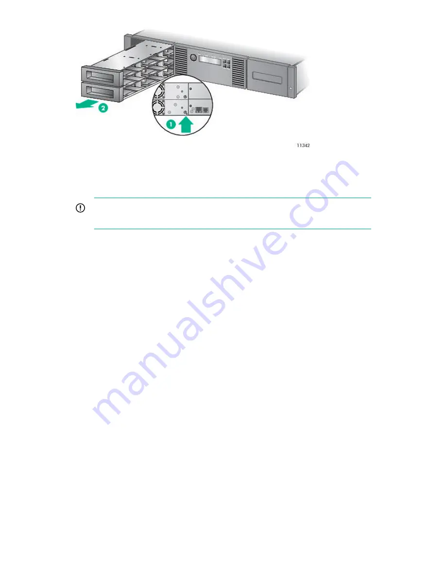 Hewlett Packard Enterprise StoreEver 8096 User'S And Service Manual Download Page 163