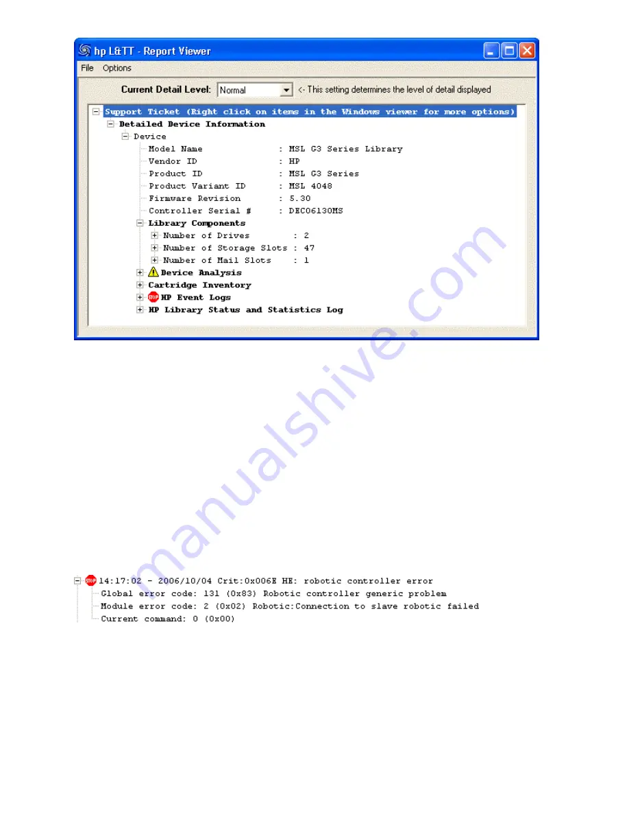 Hewlett Packard Enterprise StoreEver 8096 User'S And Service Manual Download Page 170