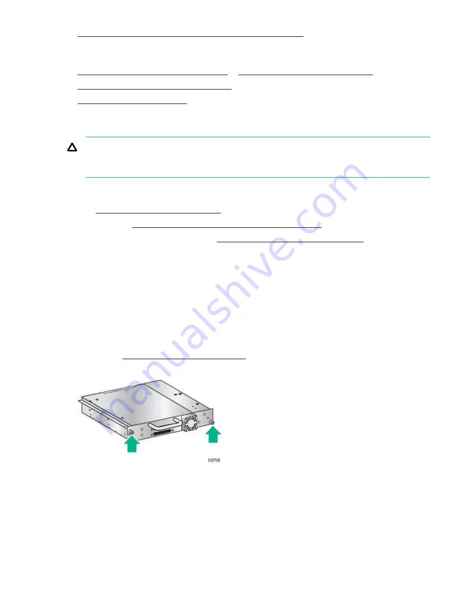 Hewlett Packard Enterprise StoreEver 8096 User'S And Service Manual Download Page 227