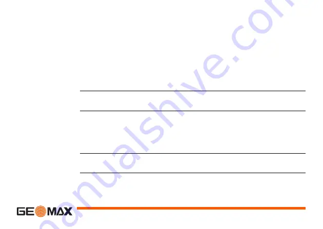 Hexagon GeoMax ZEL400HV User Manual Download Page 13