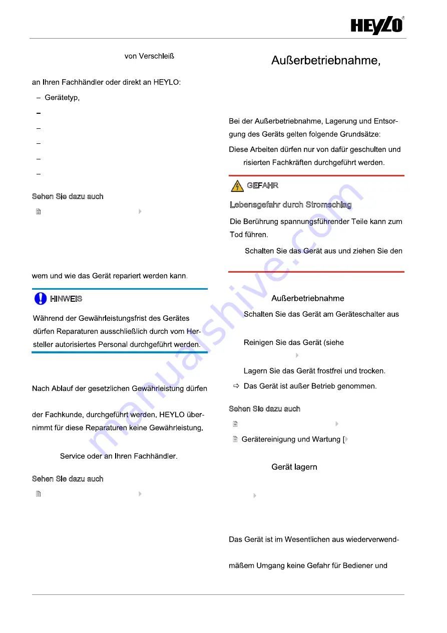 Heylo 1110814 Translation Of The Original Instruction Manual Download Page 15