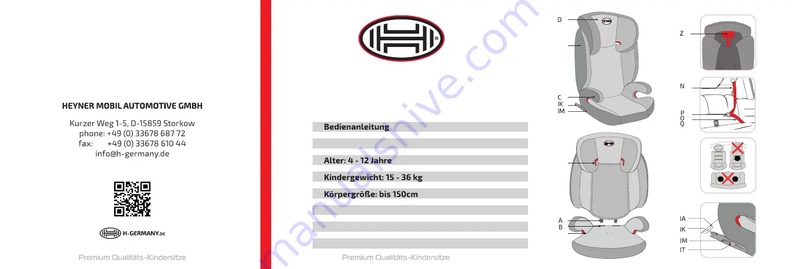 Heyner MaxiFix PLUS Instruction Manual Download Page 1