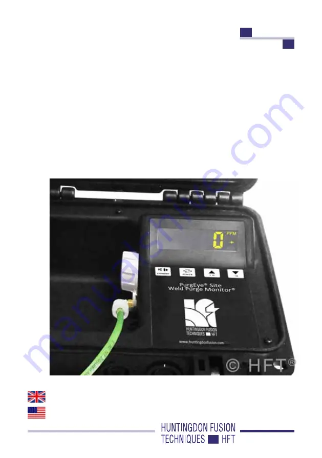 HFT PurgEye 1500 Site IP68 WELD PURGE MONITOR with PurgeNet User Instructions Download Page 5