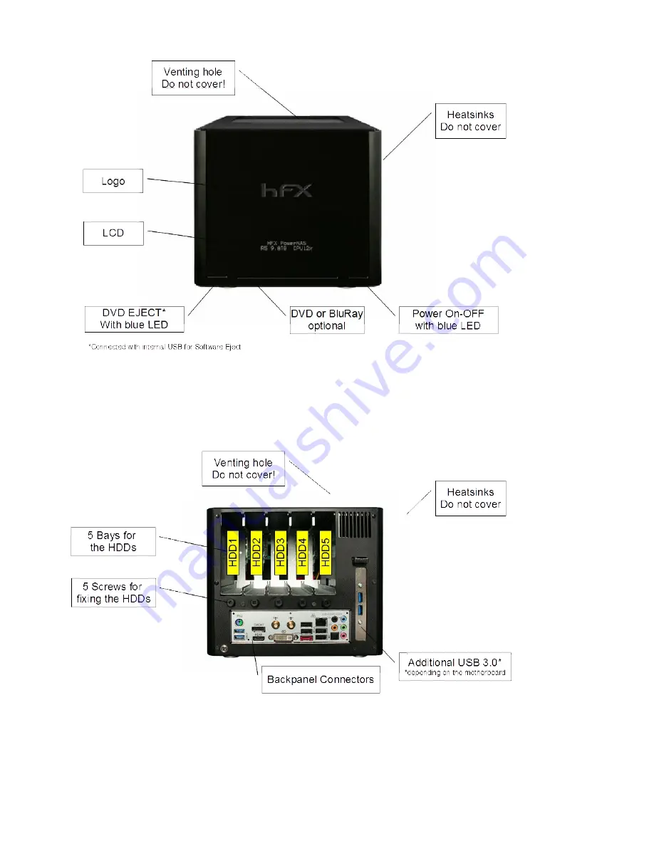 HFX PowerNAS 2011 User Manual Download Page 3