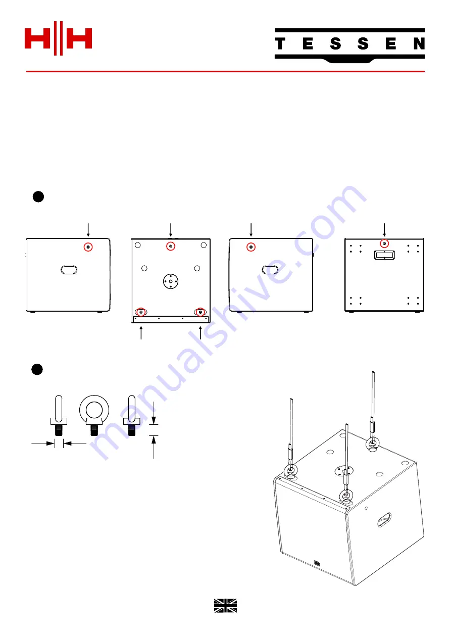 HH Electronics Tessen Array TNA-1800S User Manual Download Page 3