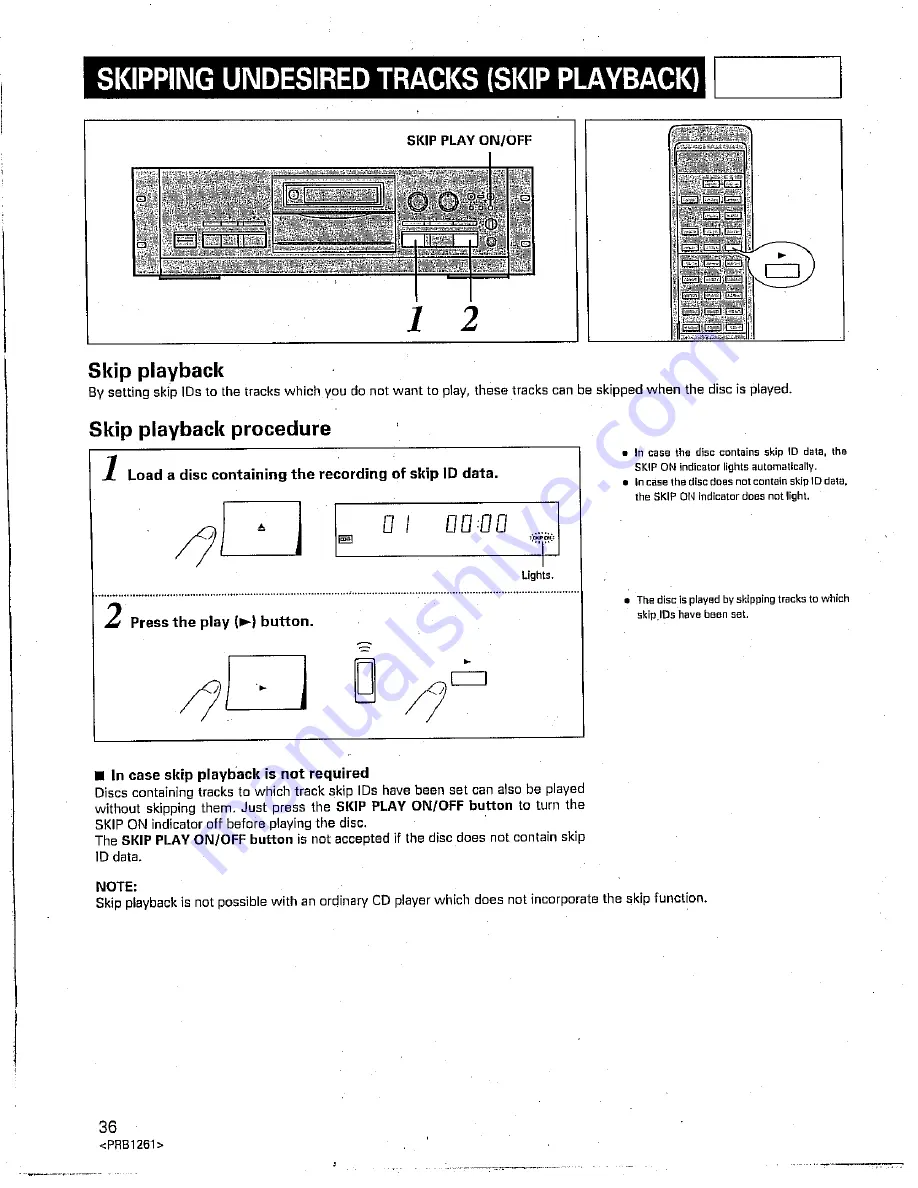 HHB CDR800 Operating Instructions Manual Download Page 37