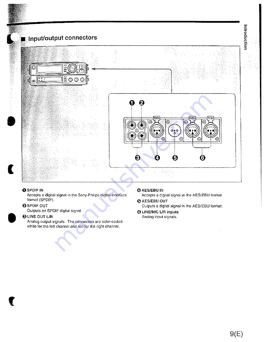 HHB Portadat PDR1000TC Скачать руководство пользователя страница 11