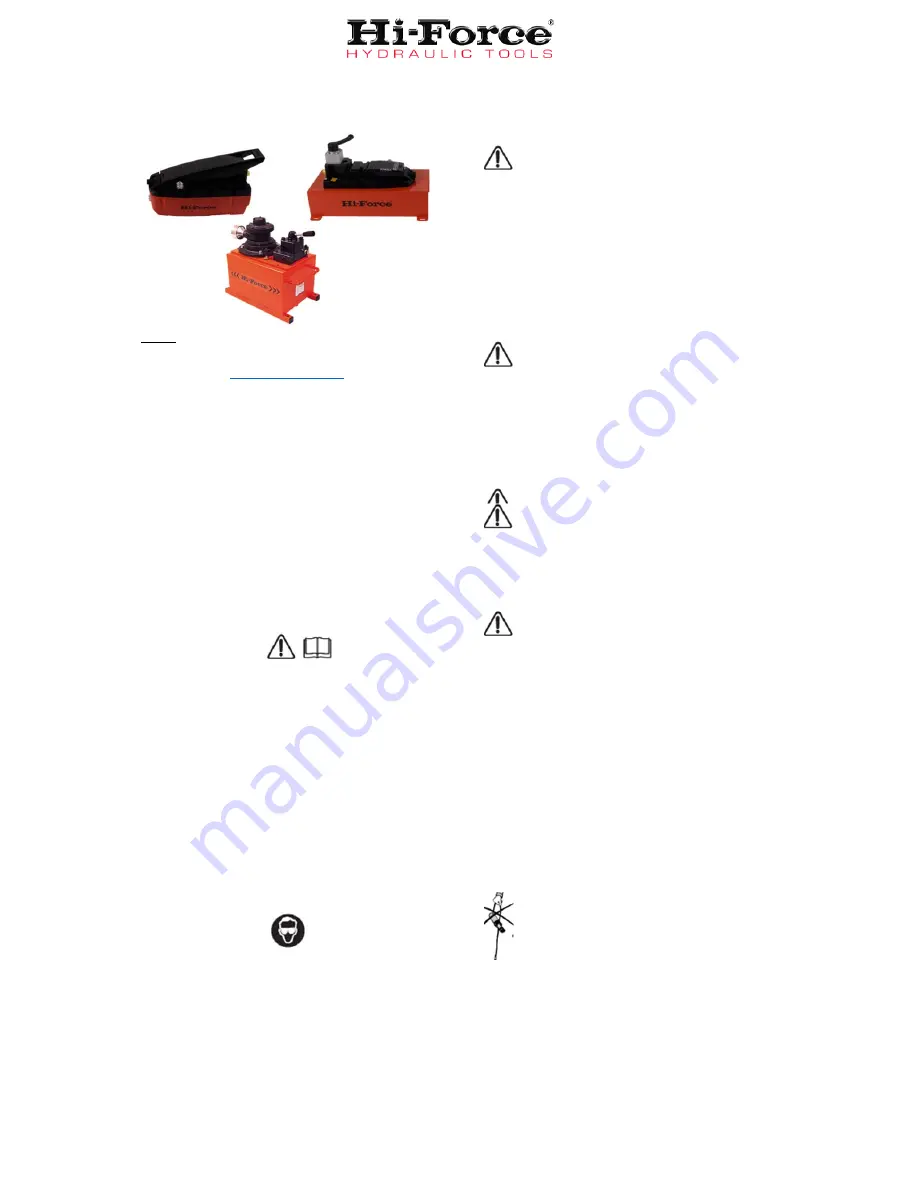 Hi-Force AHP1120б Series Скачать руководство пользователя страница 1