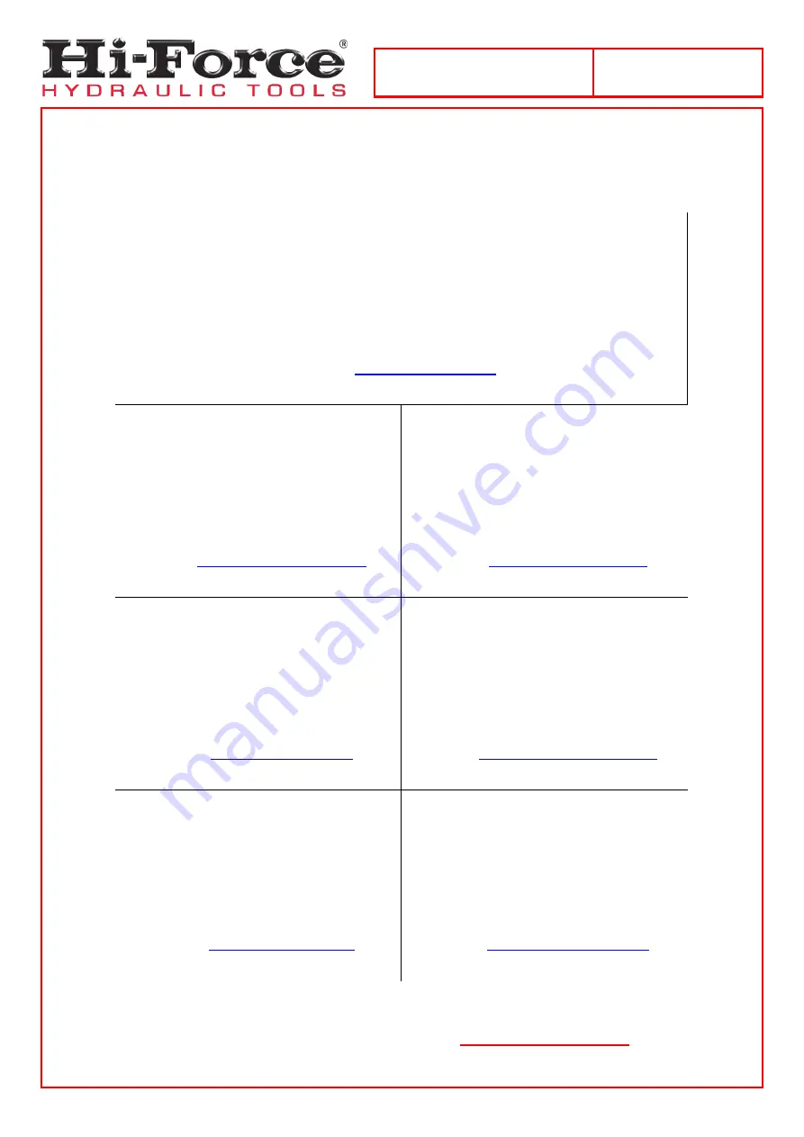 Hi-Force ATDP125 Скачать руководство пользователя страница 15