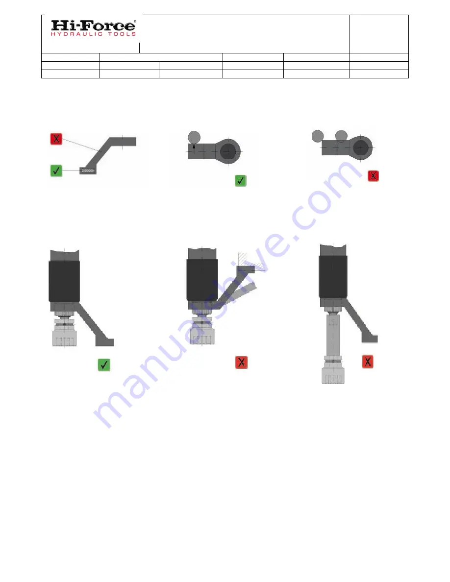 Hi-Force TWE Series Operating Instructions Manual Download Page 6