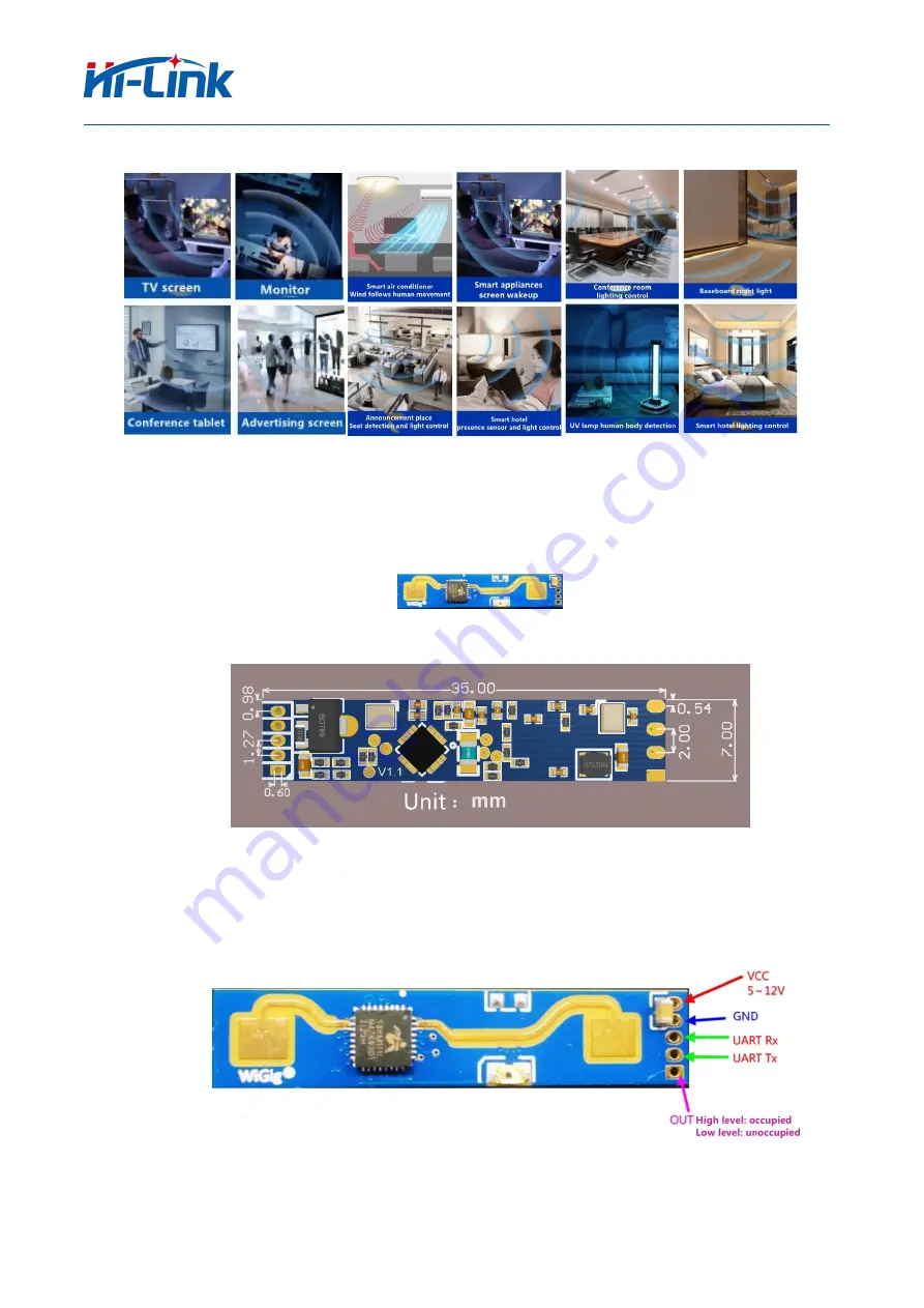 Hi-Link HLK-LD2410 Скачать руководство пользователя страница 6