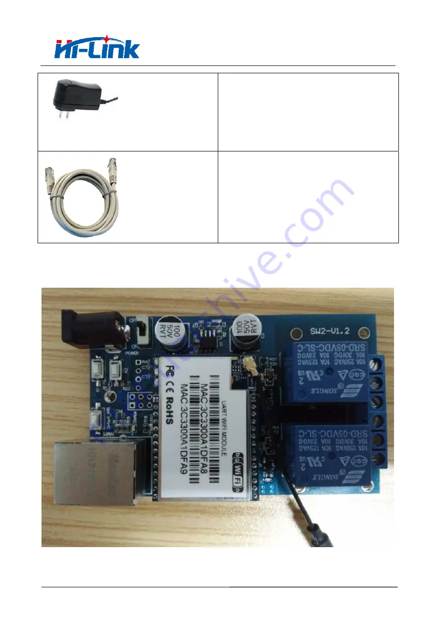 Hi-Link HLK-SW2 Скачать руководство пользователя страница 8