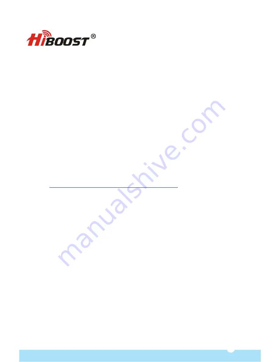 HiBoost F27-5S Quick Install Manual Download Page 1