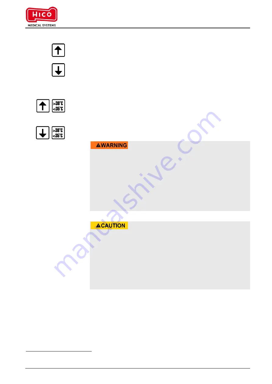 Hico Medical Systems HICO-VARIOTHERM 550 Instructions For Use Manual Download Page 35