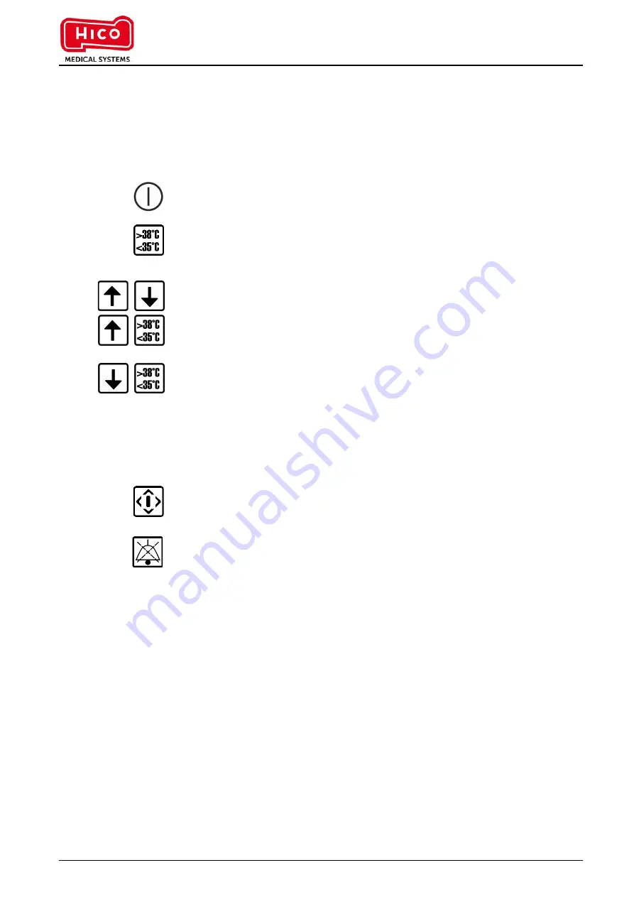 Hico Medical Systems HICO-VARIOTHERM 550 Instructions For Use Manual Download Page 71