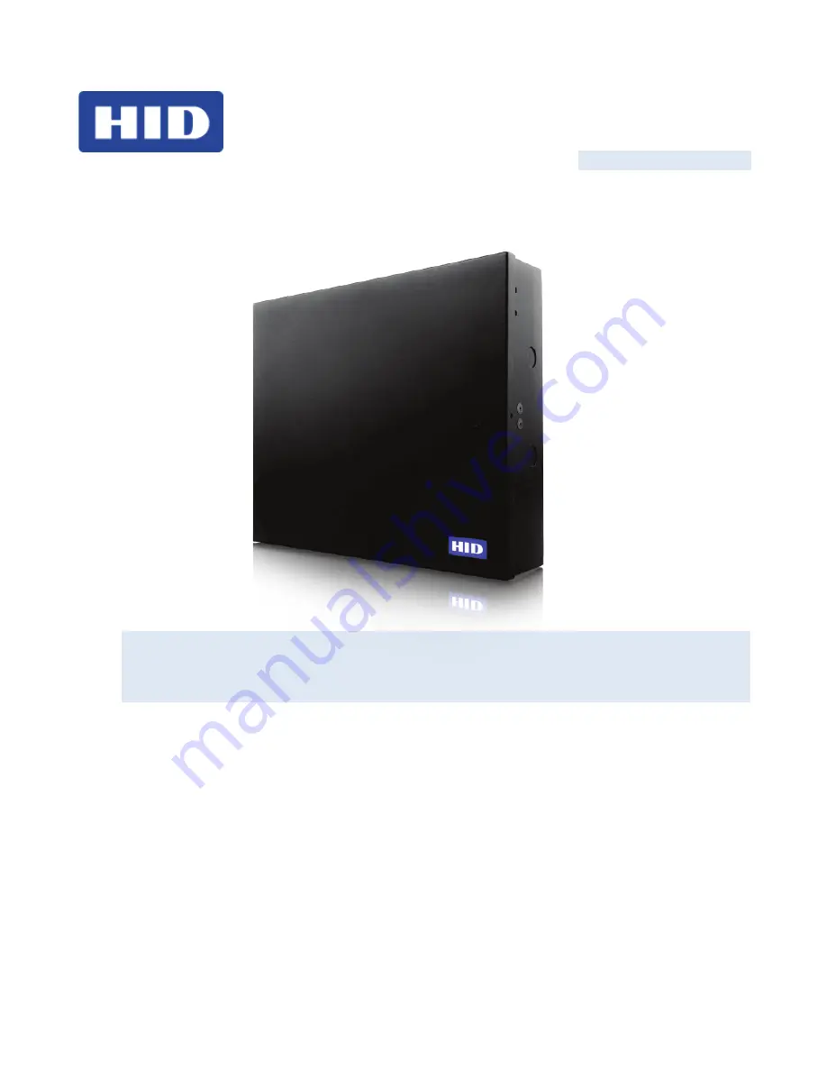 HID ACW2-XN Installation Manual Download Page 1