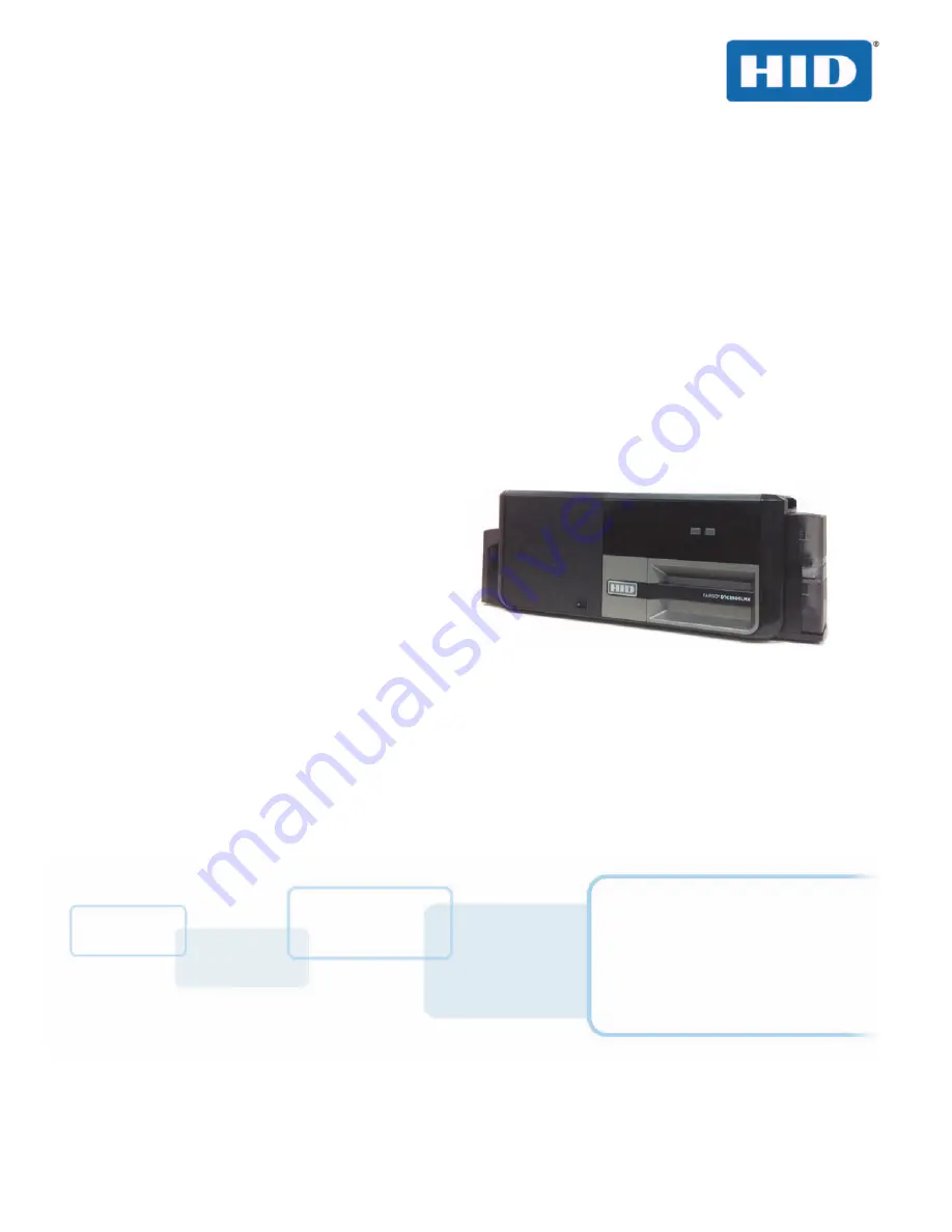 HID FARGO DTC 5500LMX User Manual Download Page 1