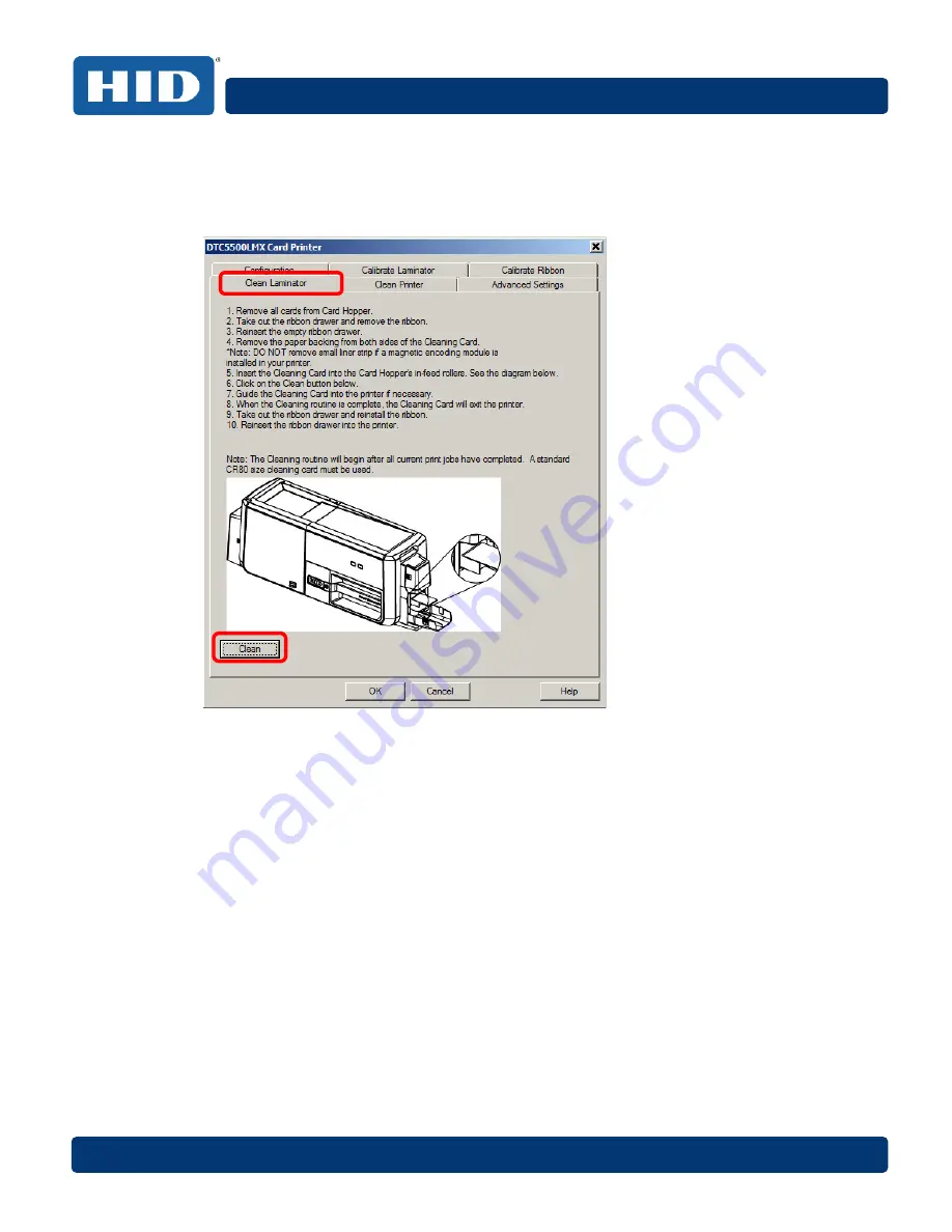 HID Fargo DTC5500LMX Скачать руководство пользователя страница 11