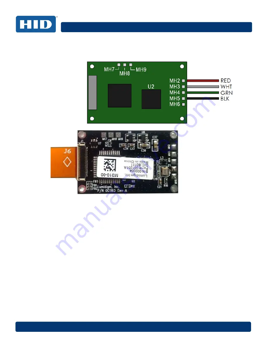 HID Lumidigm M Series Mechanical Integration Manual Download Page 17