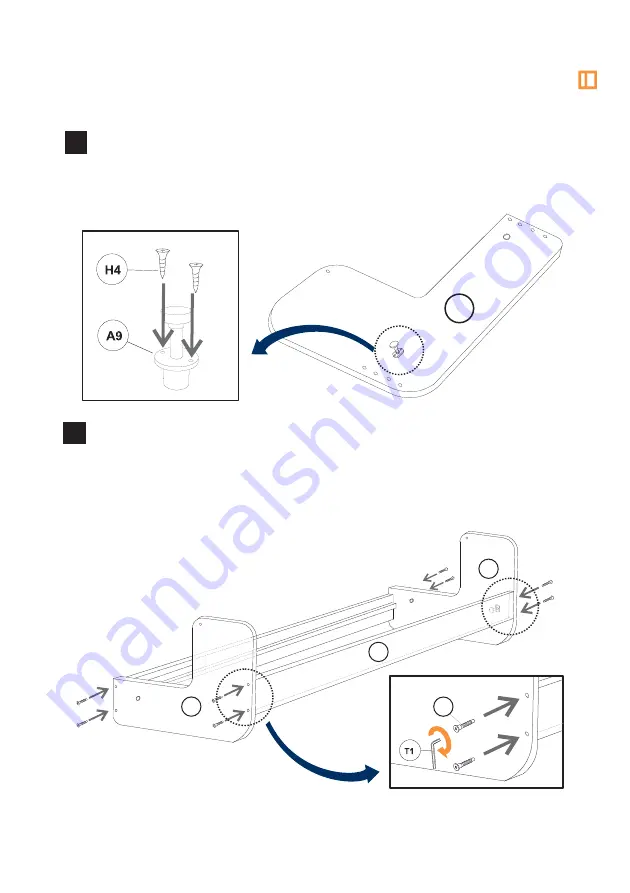 Hiddenbed Double Decker Assembly Instructions Manual Download Page 12