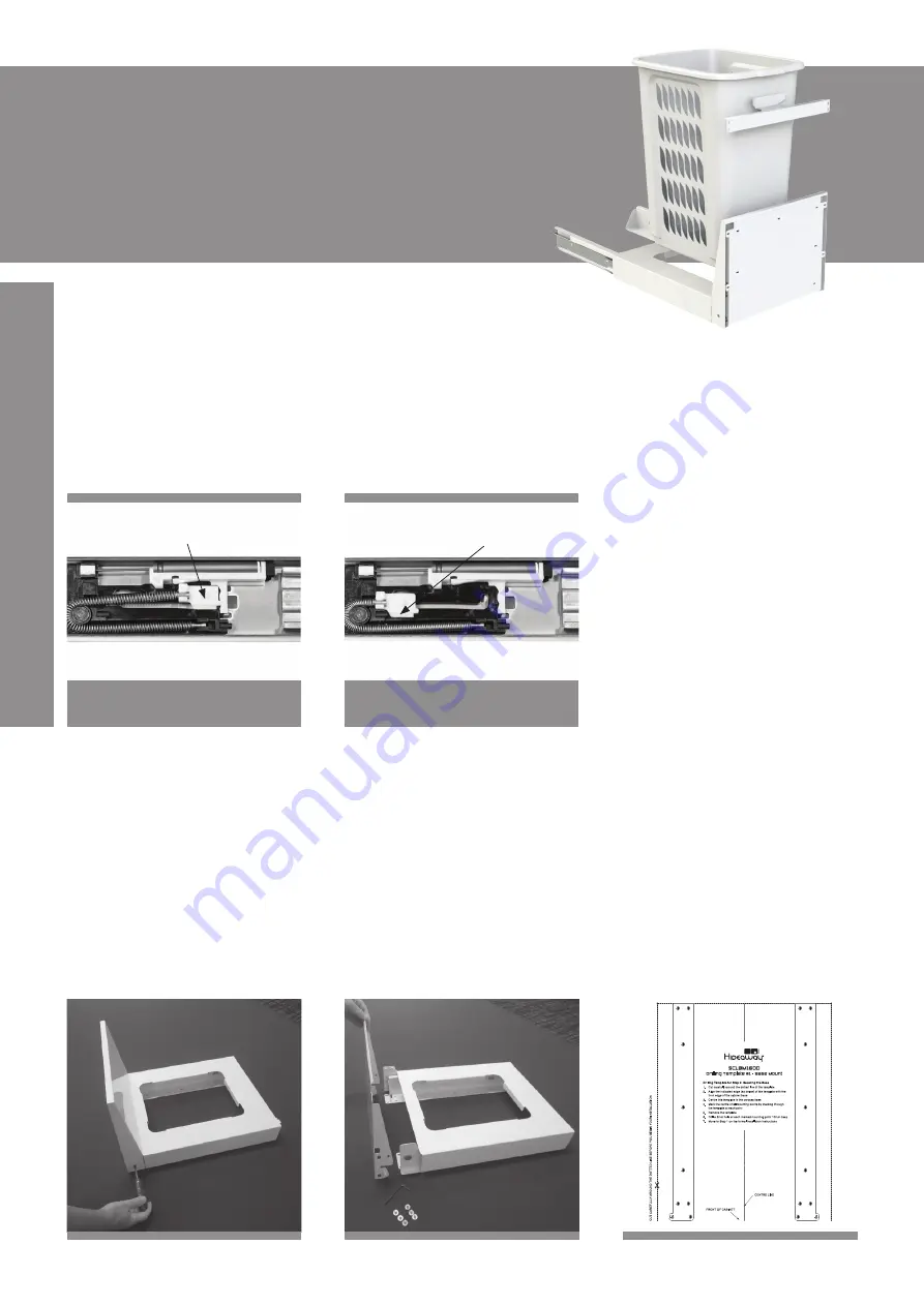 Hideaway Soft Close Series Installation Instructions Download Page 1