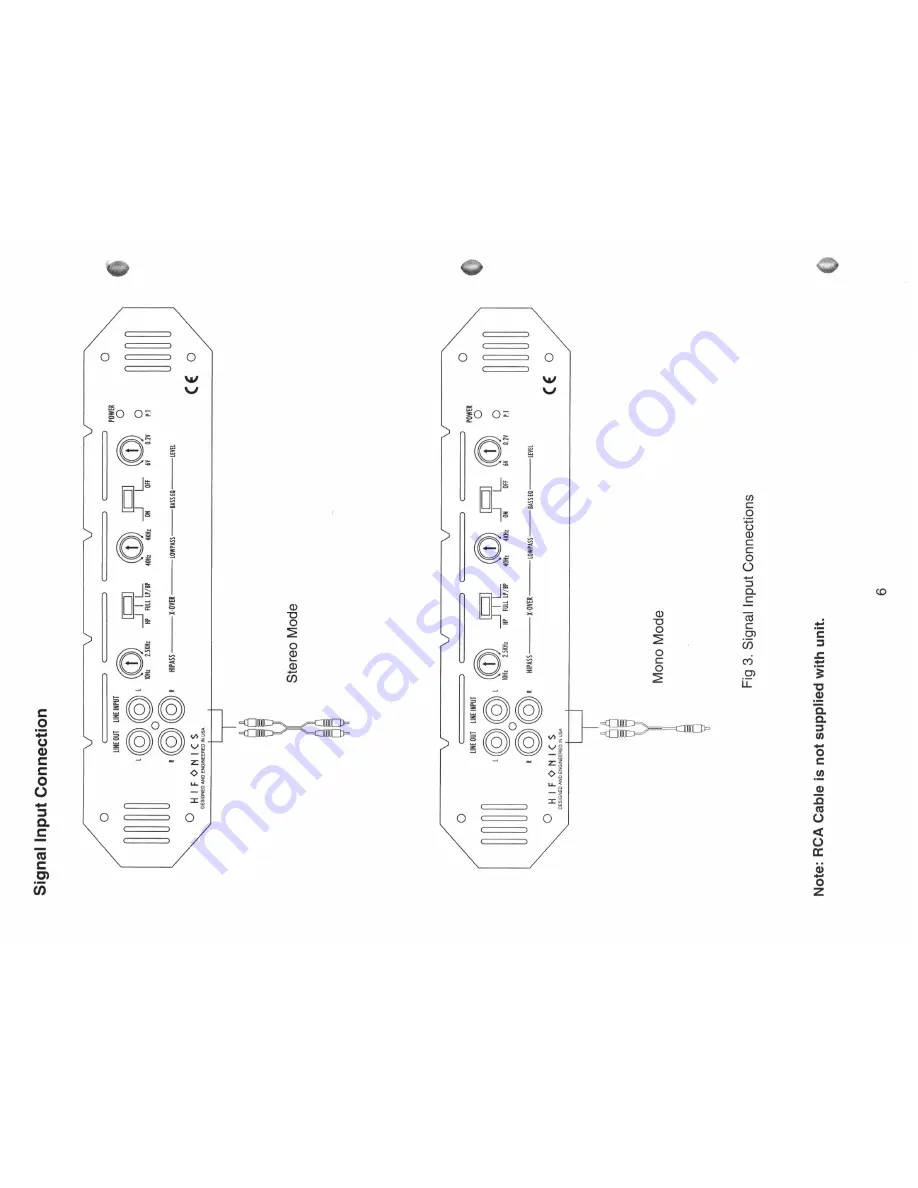 Hifonics Apollo Son of Boltar Operation Manual Download Page 6