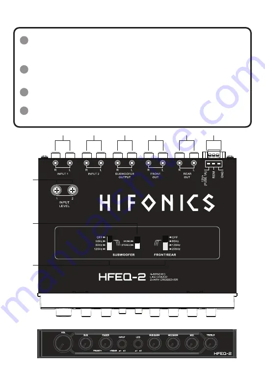 Hifonics HFEQ-2 Operator'S Manual Download Page 5