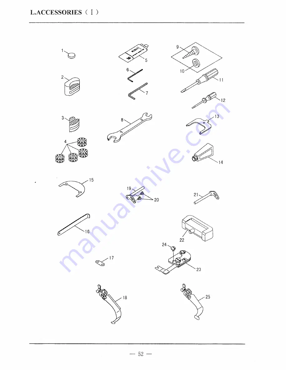 HIGHLEAD GC0918-1 Instruction Manual And Parts List Download Page 58