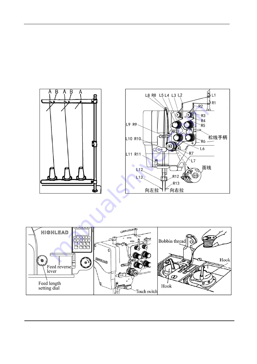 HIGHLEAD GC20618-1DZ Instruction Manual Parts Catalog Download Page 6