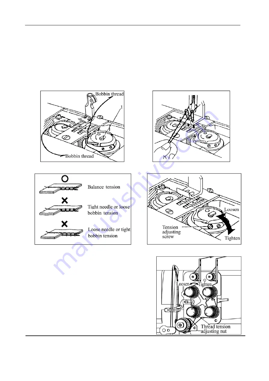 HIGHLEAD GC20618-1DZ Instruction Manual Parts Catalog Download Page 7