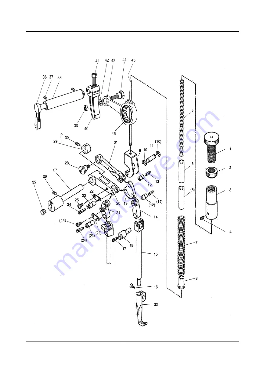 HIGHLEAD GC20618-1DZ Instruction Manual Parts Catalog Download Page 26