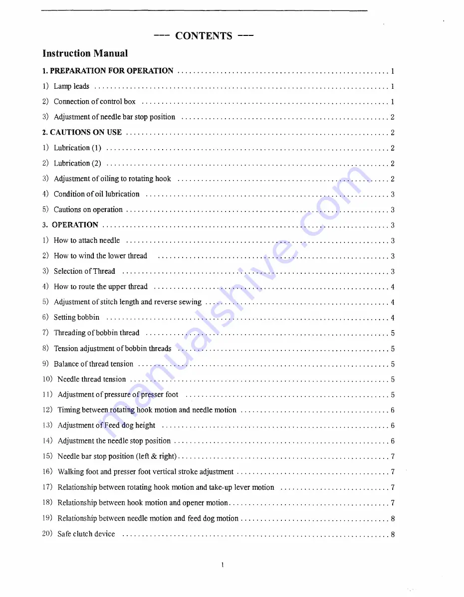 HIGHLEAD GC20638 Instruction Manual Download Page 3