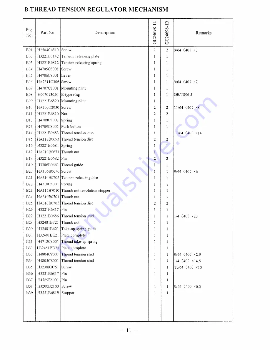 HIGHLEAD GC24698-1L Instruction Manual Download Page 15