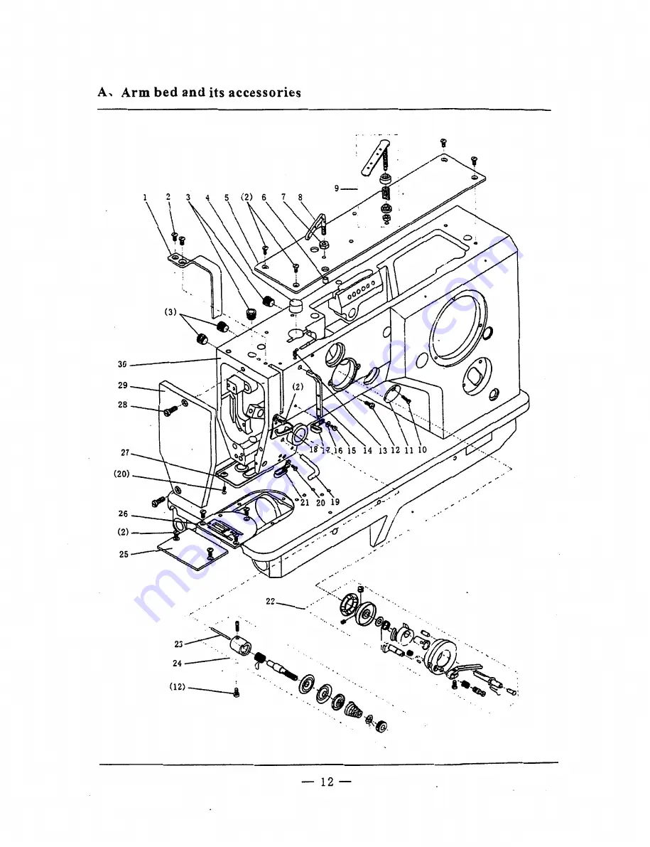 HIGHLEAD GG0028-1 Instruction Manual Parts Catalog Download Page 15