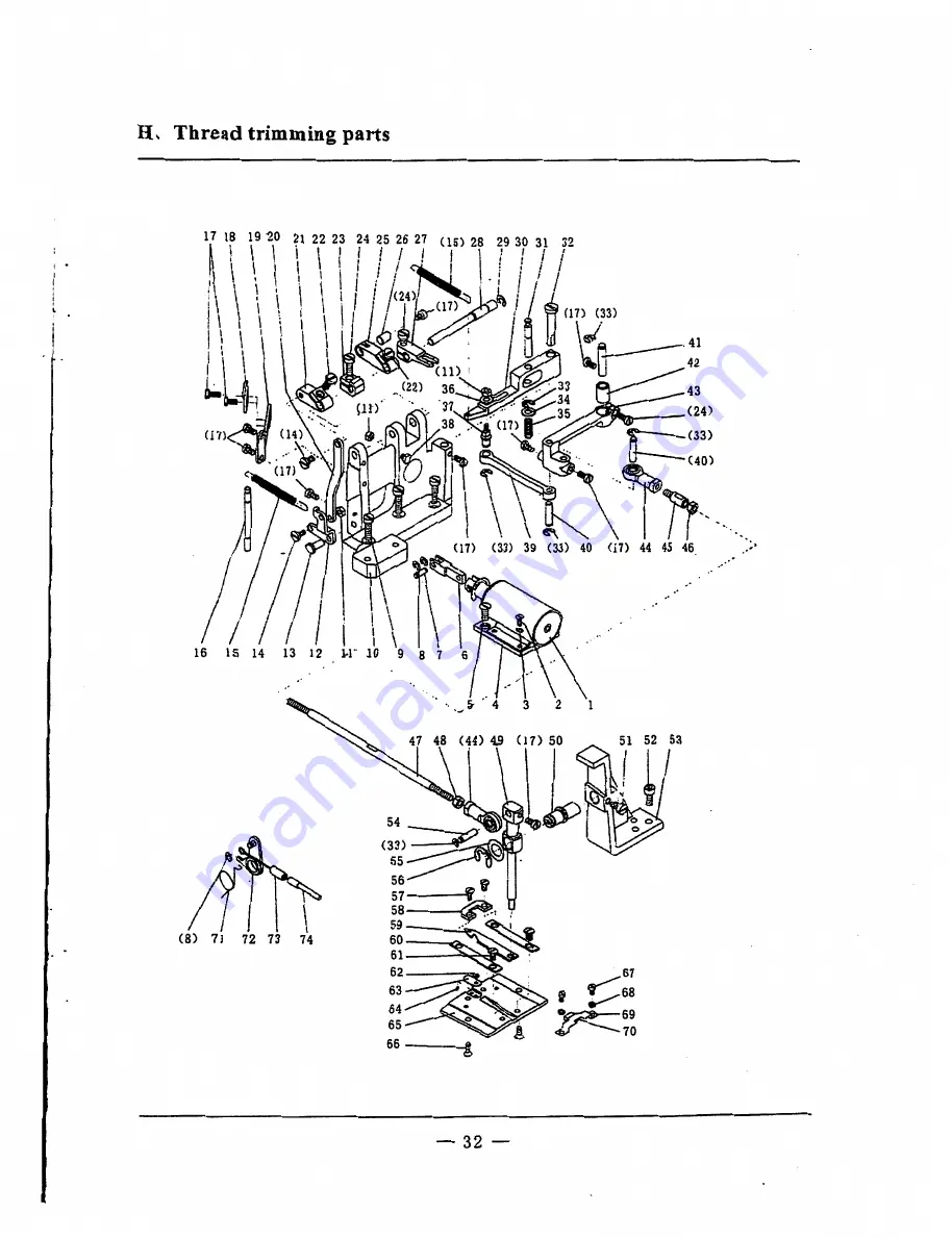 HIGHLEAD GG0028-1 Instruction Manual Parts Catalog Download Page 35