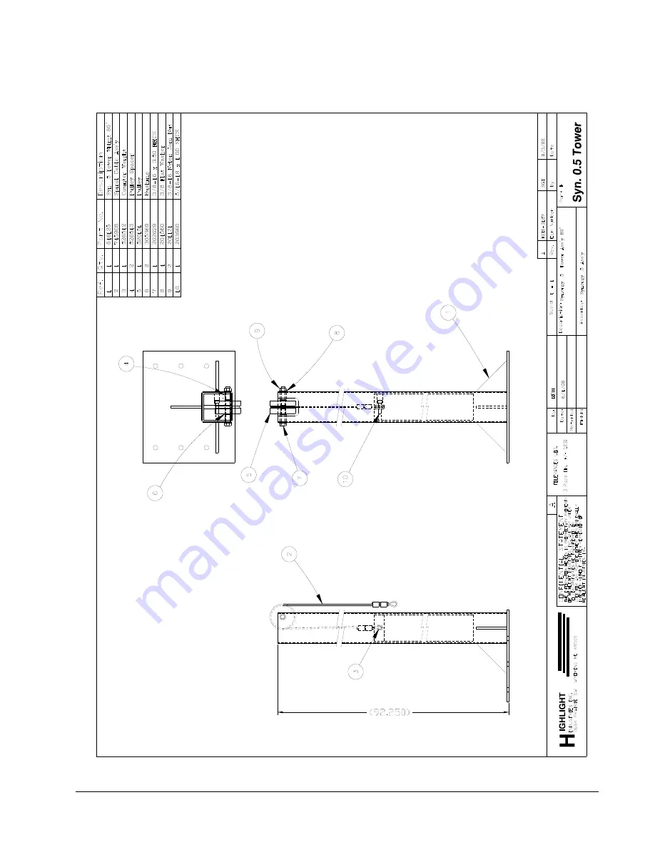 Highlight Synergy 0.5 Operation Manual Download Page 48