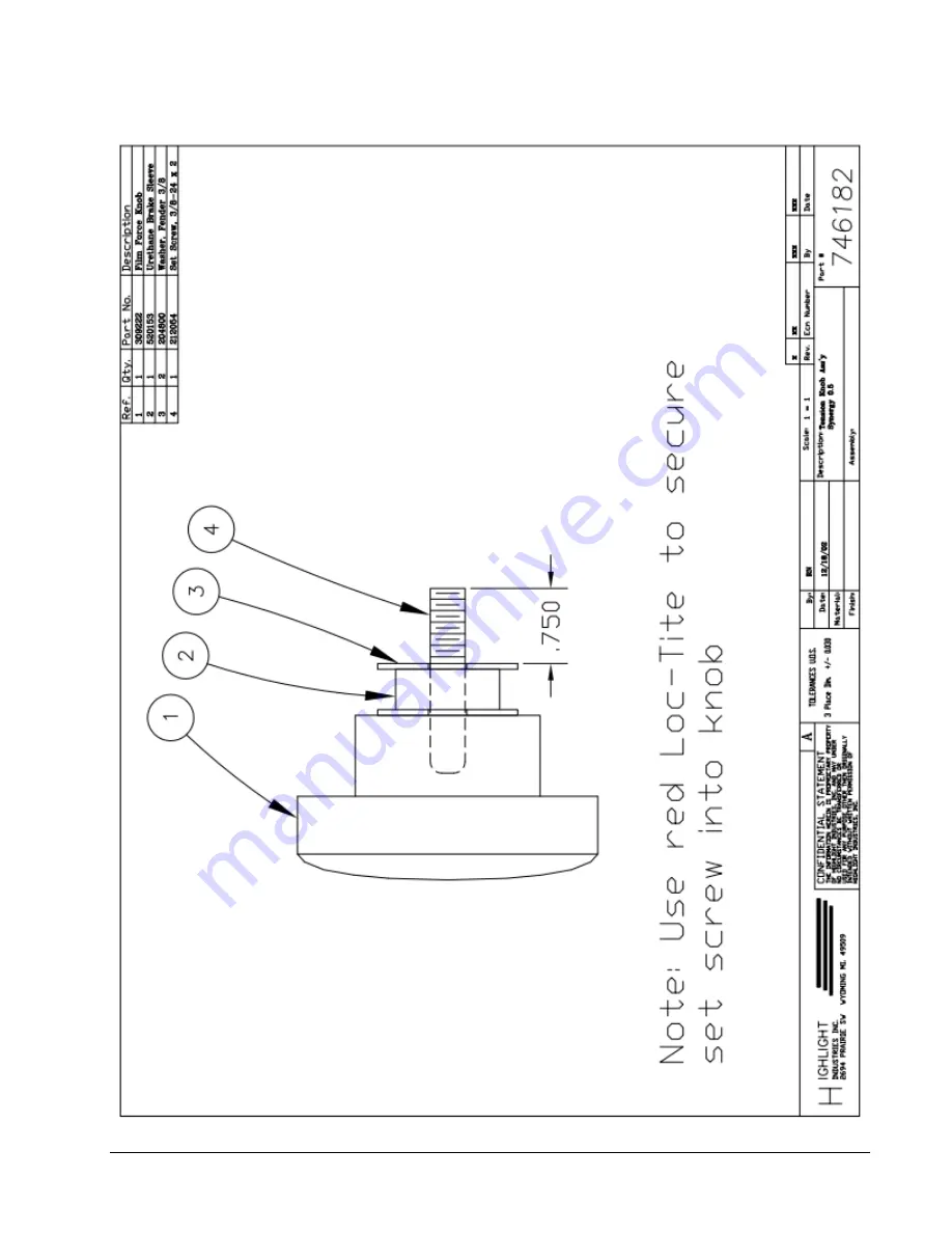 Highlight Synergy 0.5 Operation Manual Download Page 51