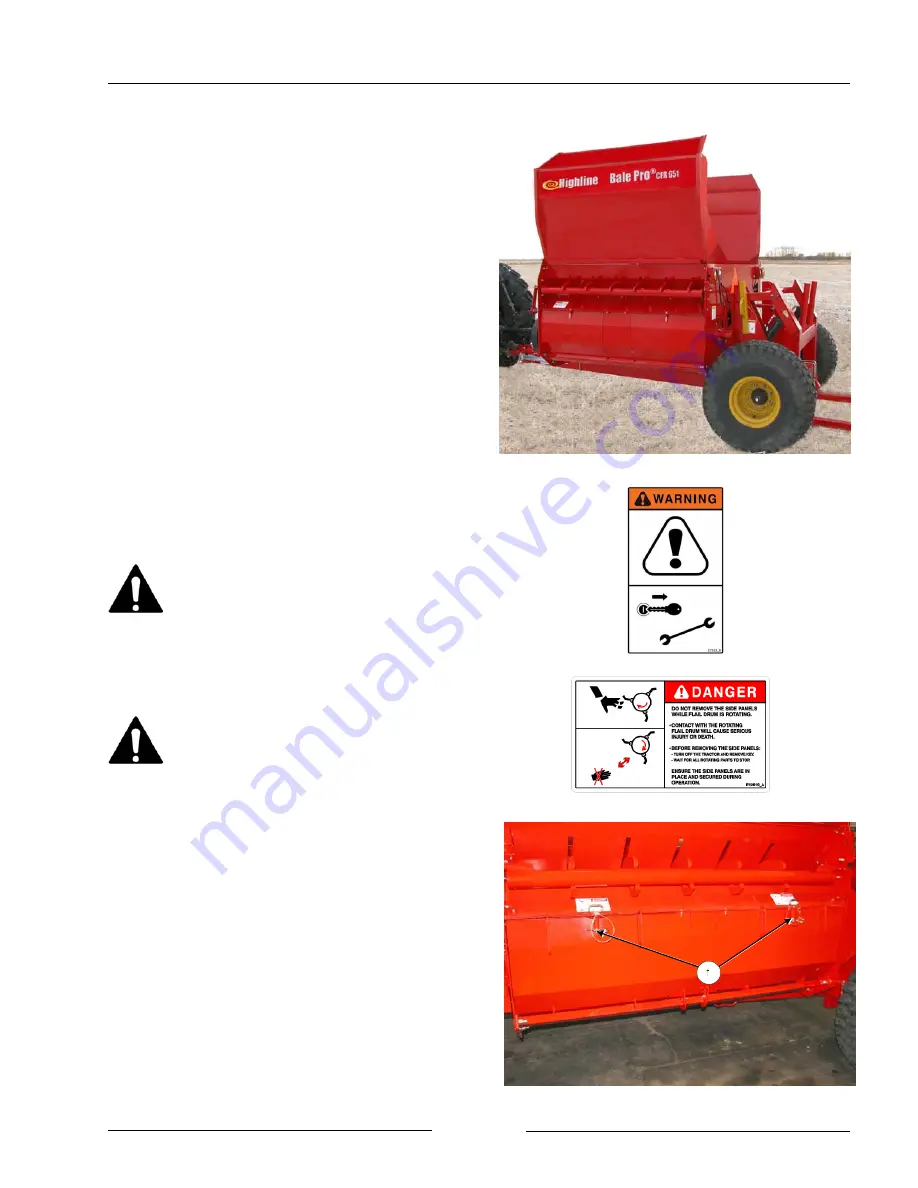 HighLine Bale Pro CFR651 Operator'S Manual Download Page 26