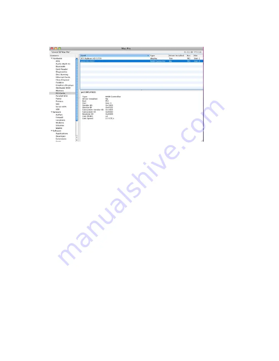 HighPoint RocketRAID mini SAS 3G HBA Series Скачать руководство пользователя страница 6