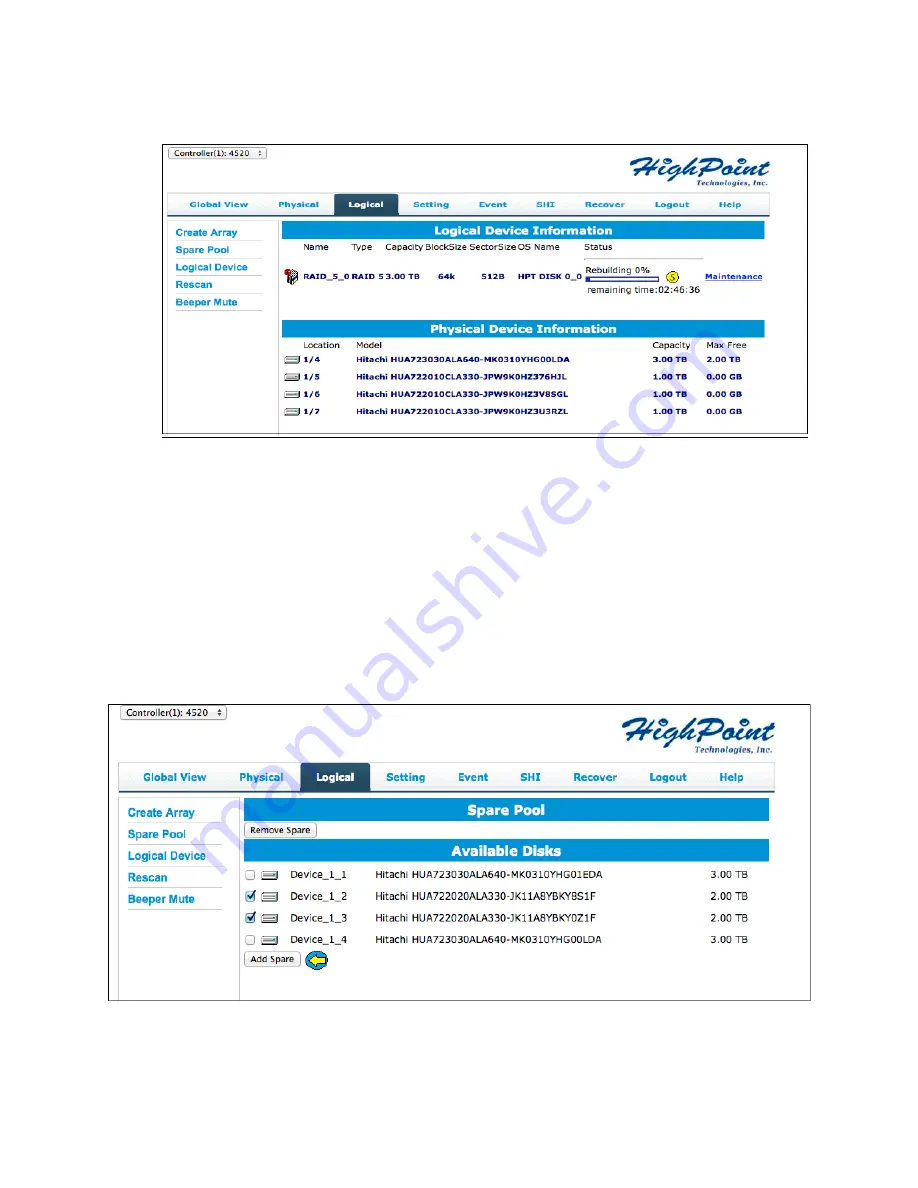 HighPoint RocketStor 6328 User Manual Download Page 28