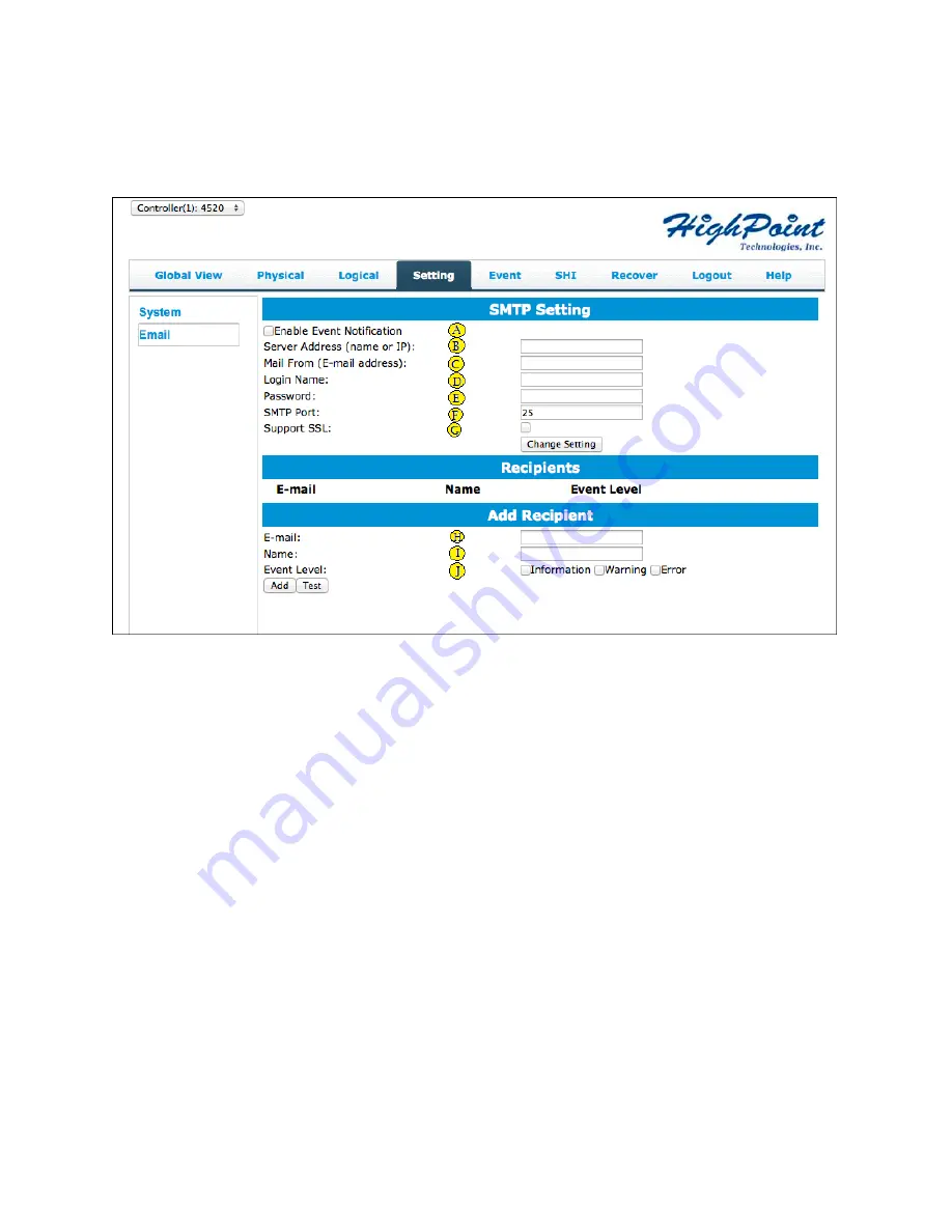 HighPoint RocketStor 6328 User Manual Download Page 32