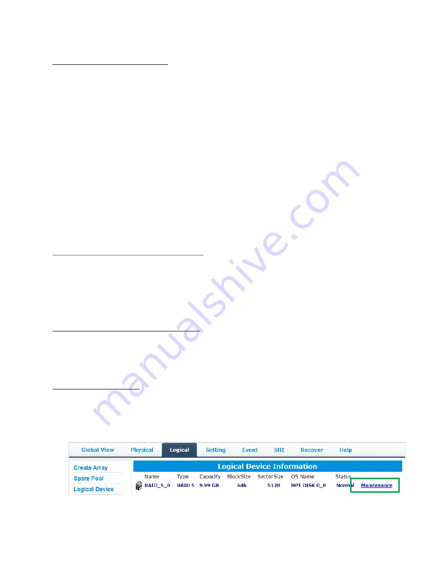 HighPoint RocketStor 6434TS User Manual Download Page 33