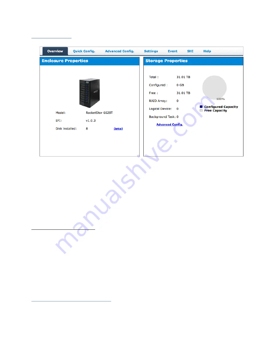 HighPoint RocketStor 6628T User Manual Download Page 26