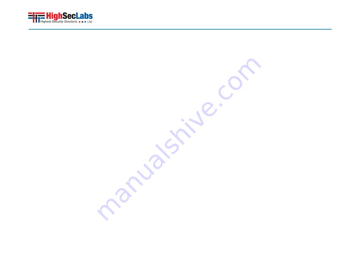 HighSecLabs K2016E User Manual Download Page 14