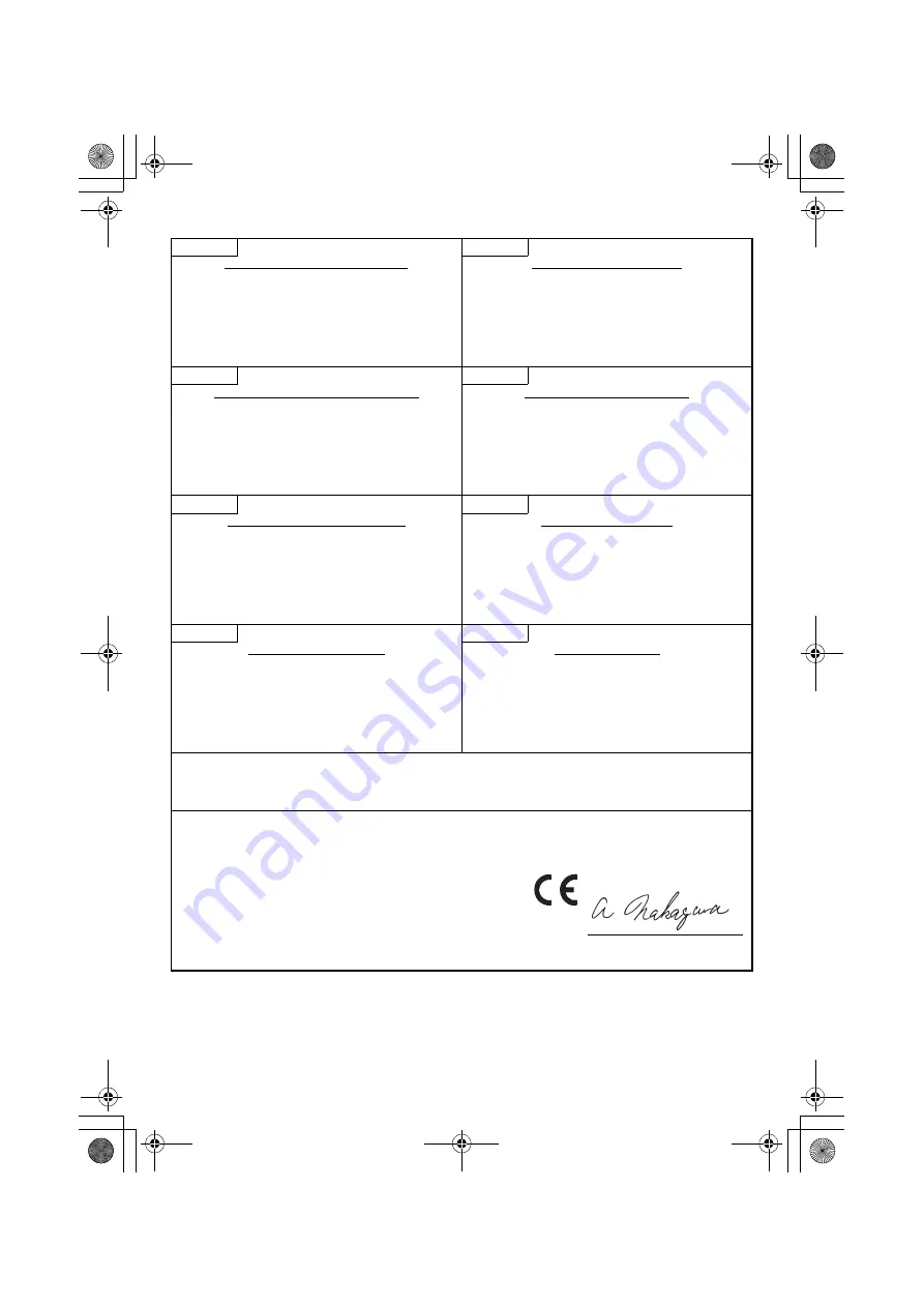 HIKOKI CM 5MA Handling Instructions Manual Download Page 195