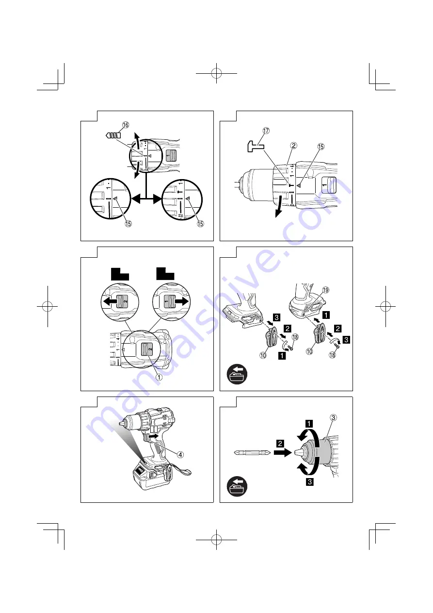 HIKOKI DS18DE Handling Instructions Manual Download Page 3