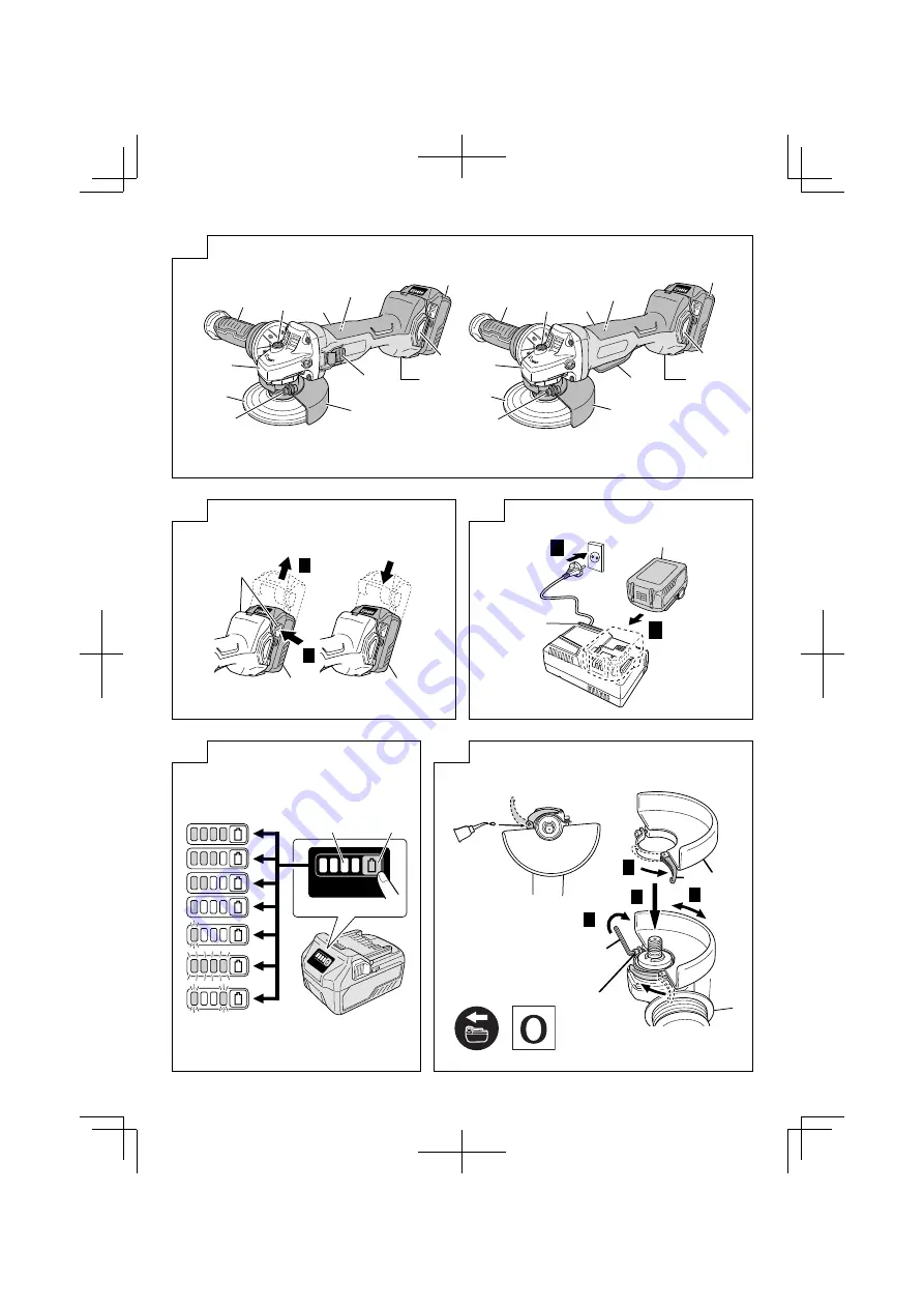 HIKOKI G 3612DA Handling Instructions Manual Download Page 2