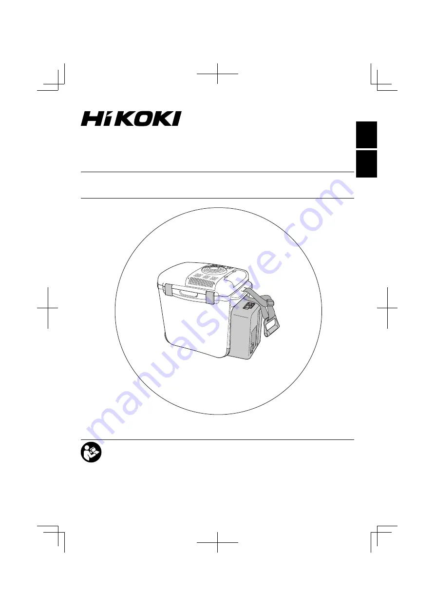 HIKOKI UL 18DA Handling Instructions Manual Download Page 1