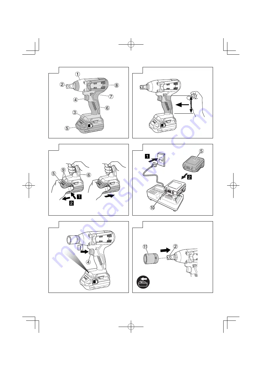 HIKOKI WR 18DF Handling Instructions Manual Download Page 2