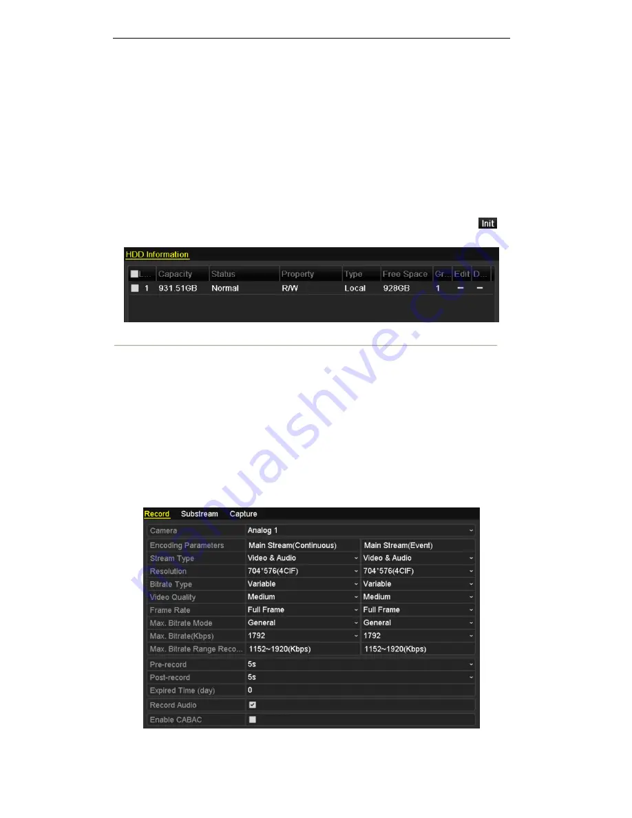 HIKVISION 7200HFI-SV Series User Manual Download Page 60